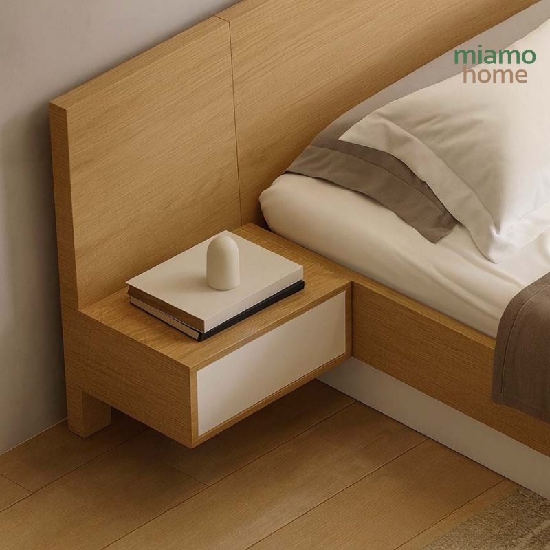 Giường Ngủ Gỗ MDF Hiện Đại Tối Giản