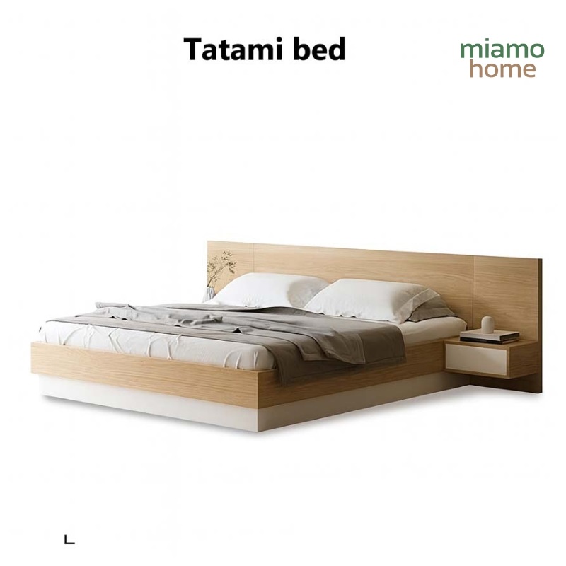 Giường Ngủ Gỗ MDF Hiện Đại Tối Giản_2