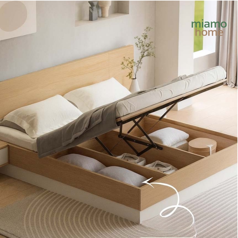 Giường Ngủ Gỗ MDF Hiện Đại Tối Giản_3