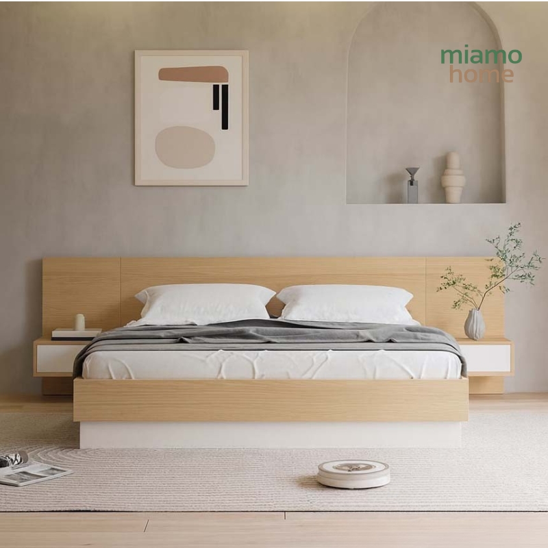 Giường Ngủ Gỗ MDF Hiện Đại Tối Giản_4