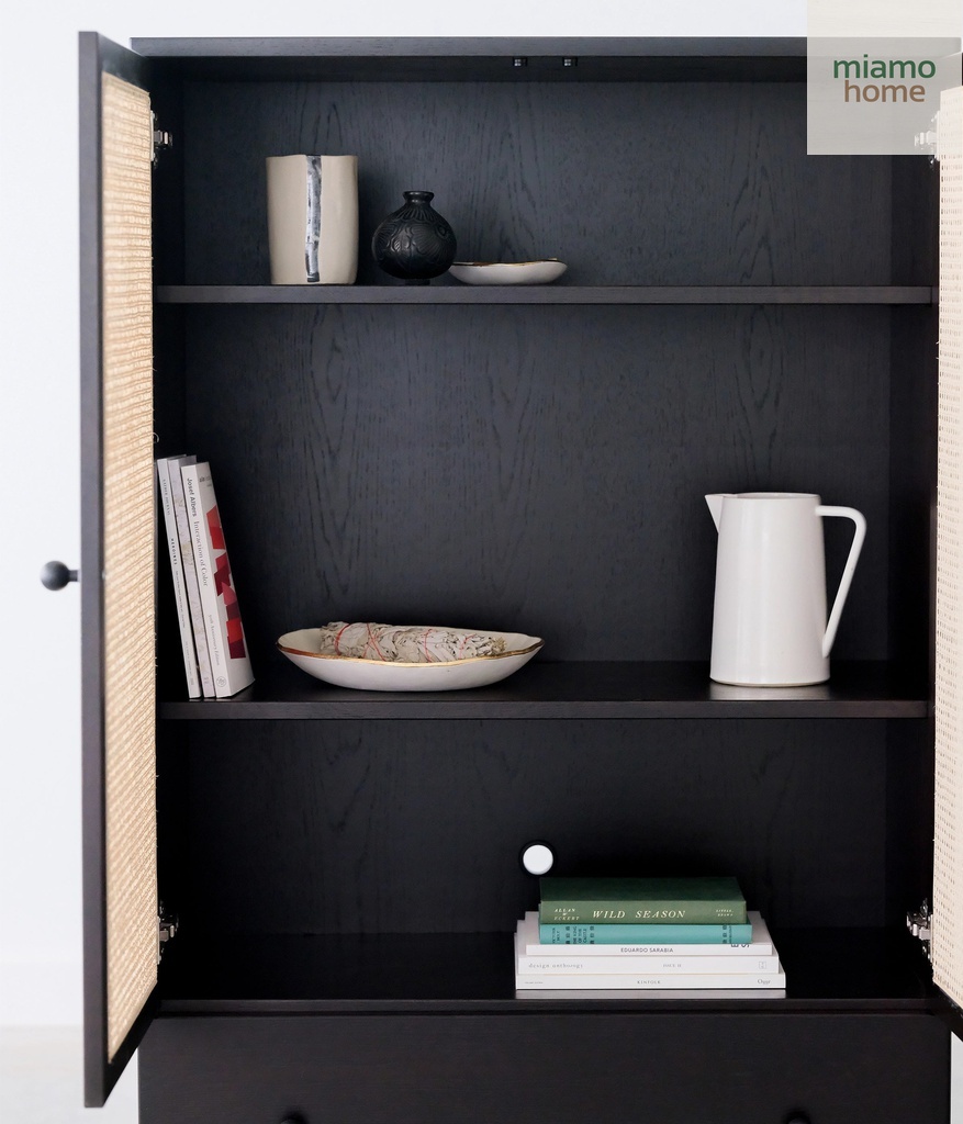 tủ bếp gỗ sồi phong cách indochine_2_3