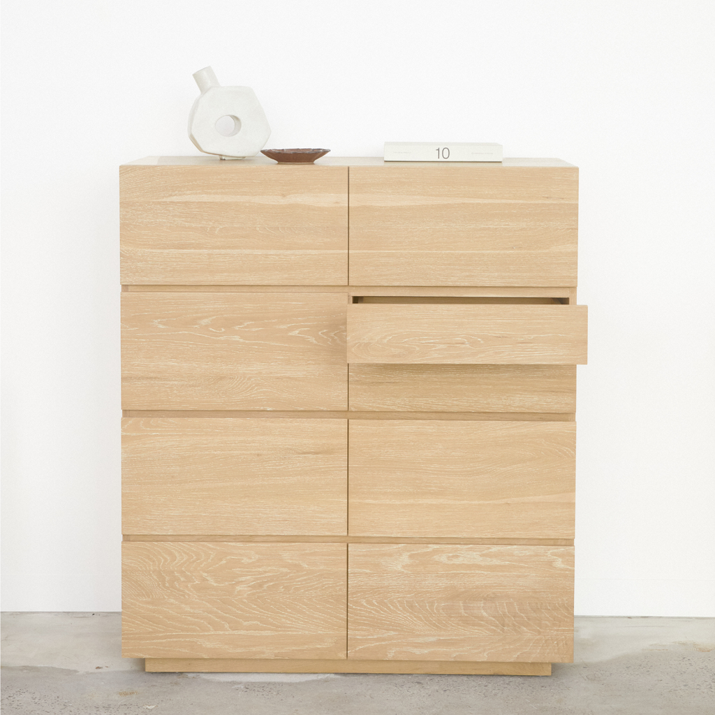 tủ đựng đồ gỗ sồi ngăn kéo_2