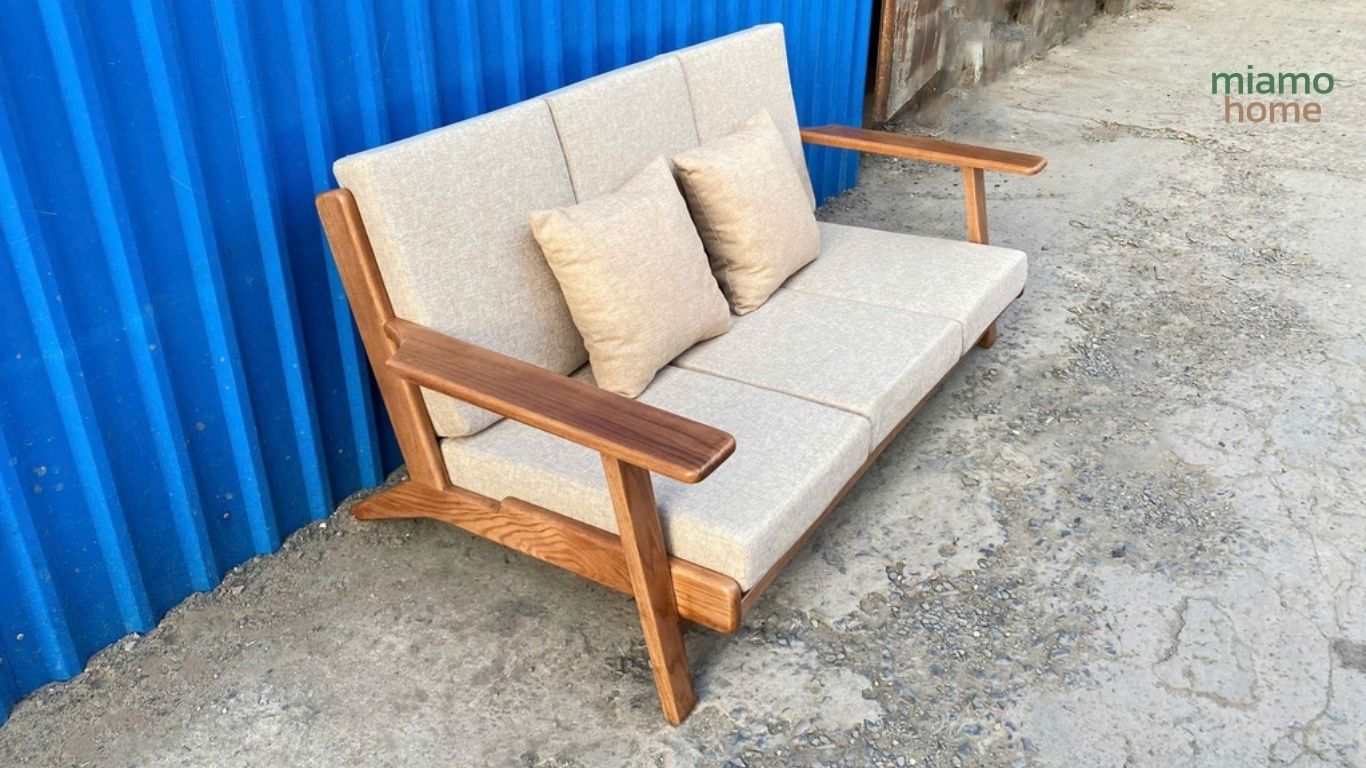 Ghế Sofa Gỗ Sồi Bọc Đệm - MSFOAK36_3