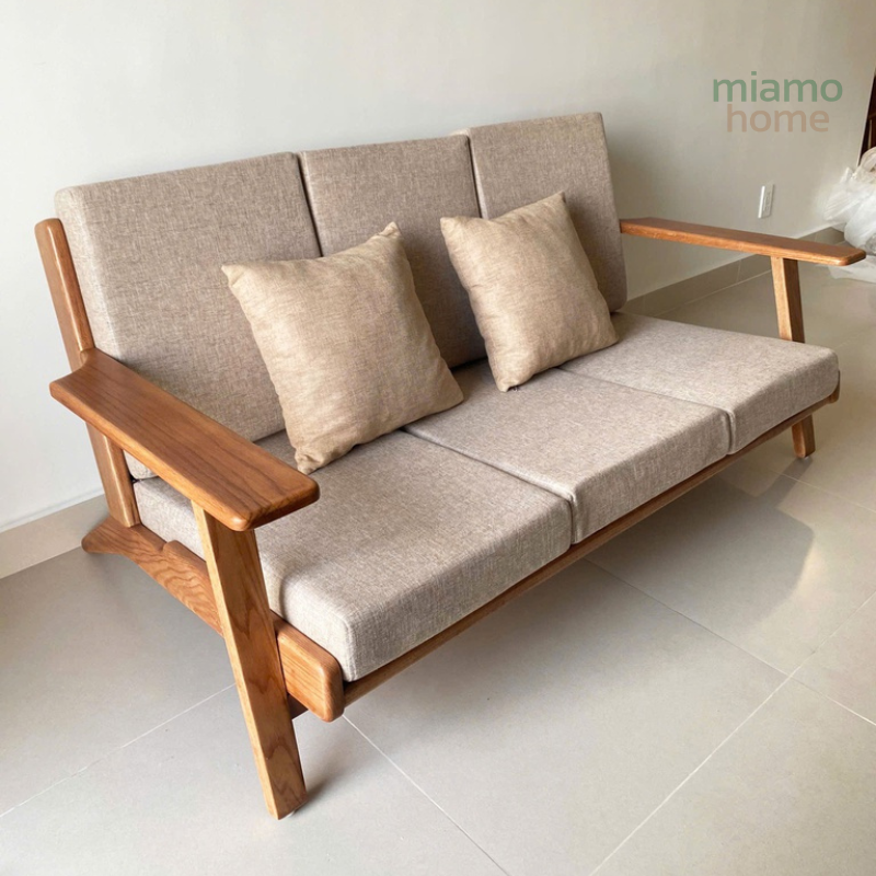 Ghế Sofa Gỗ Sồi Bọc Đệm - MSFOAK36_5