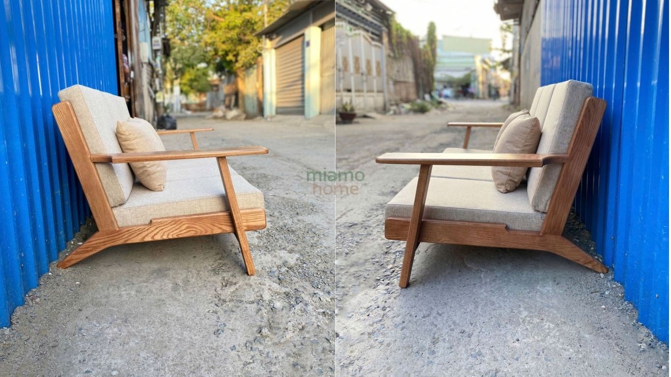 Ghế Sofa Gỗ Sồi Bọc Đệm - MSFOAK36__6