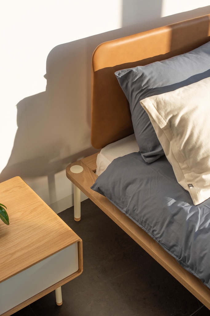 Giường Gỗ Sồi The Flat _6