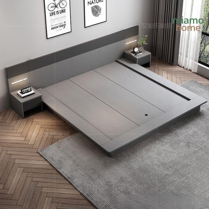 Giường Ngủ Gỗ Công Nghiệp MDF Chống Ẩm_2