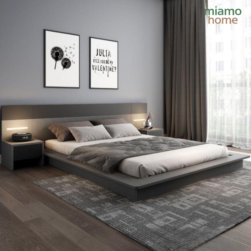 Giường Ngủ Gỗ Công Nghiệp MDF Chống Ẩm_3