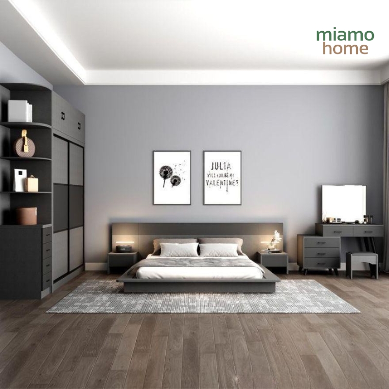 Giường Ngủ Gỗ Công Nghiệp MDF Chống Ẩm_4