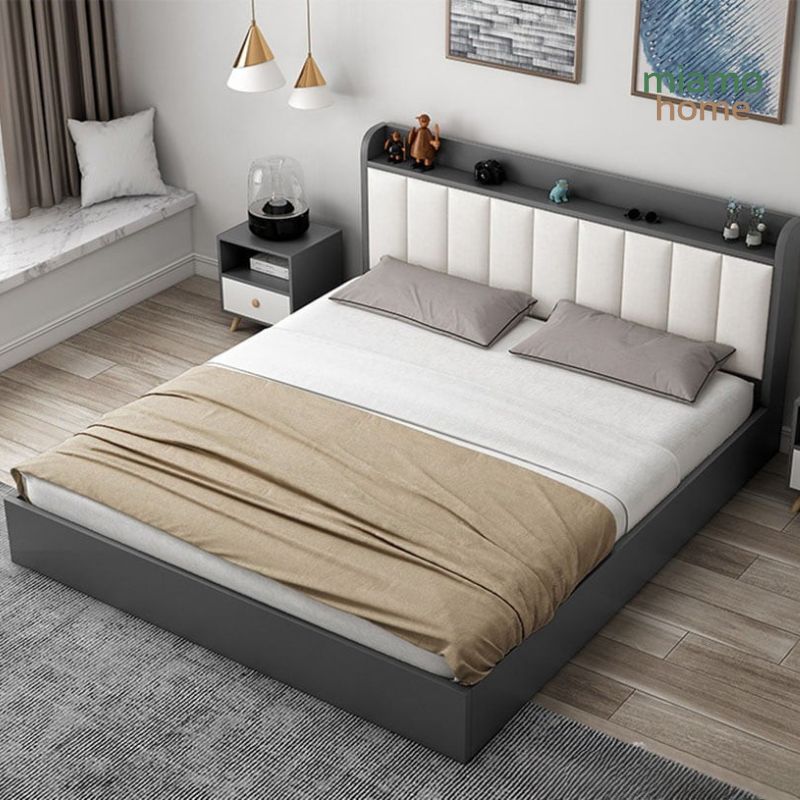 Giường Ngủ Gỗ Công Nghiệp Thiết Kế Đa Năng_7