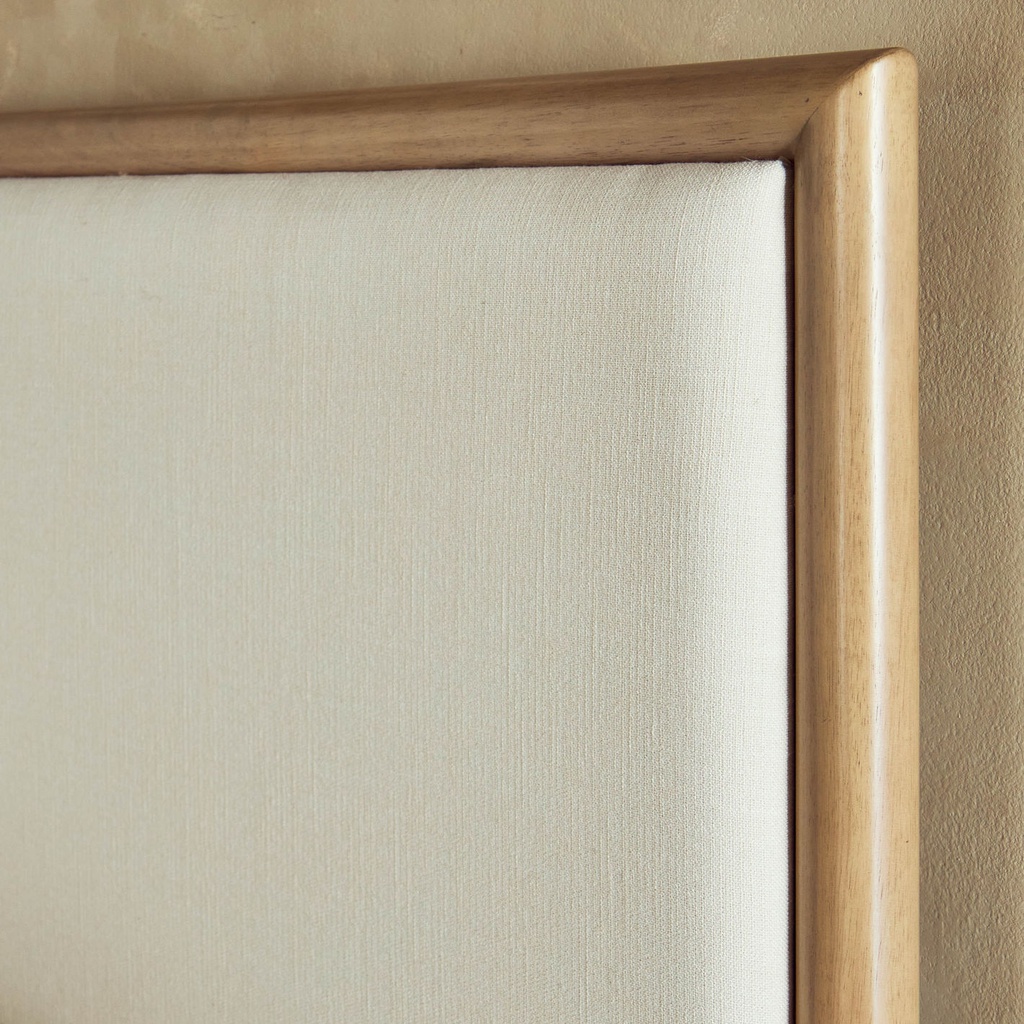 Giường Ngủ Gỗ Sồi Chân Cao_2