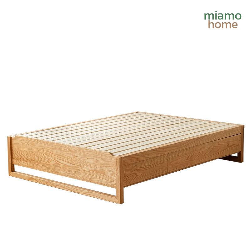 Giường Ngủ Gỗ Sồi Thiết Kế Trẻ Trung