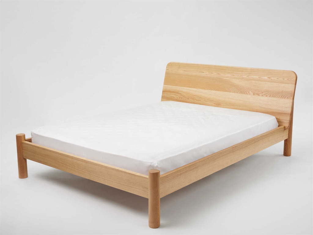 Giường Ngủ Gỗ Tần Bì Chân Tròn_11