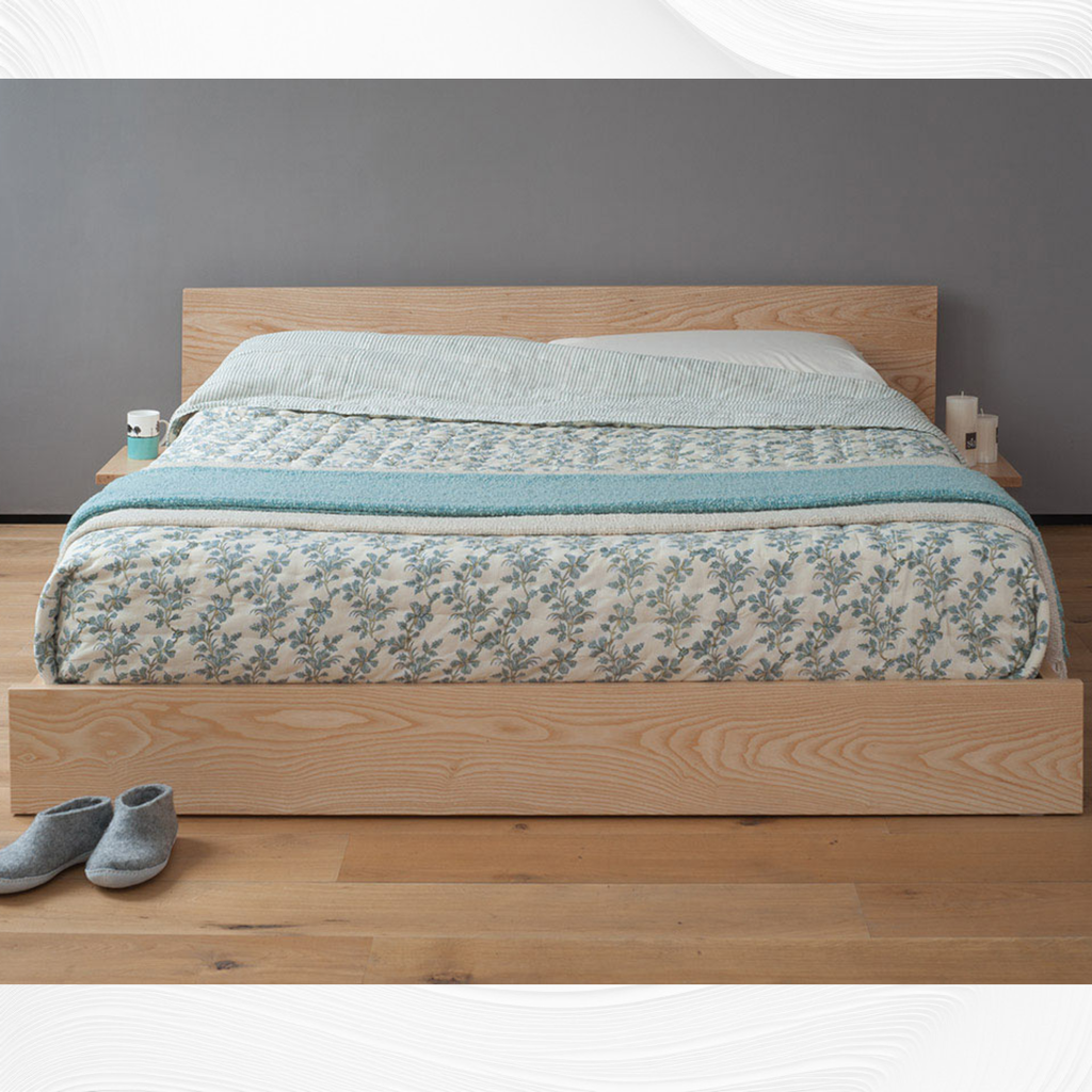 Giường Ngủ Gỗ Tần Bì Có Tựa Lưng The XCozy_4