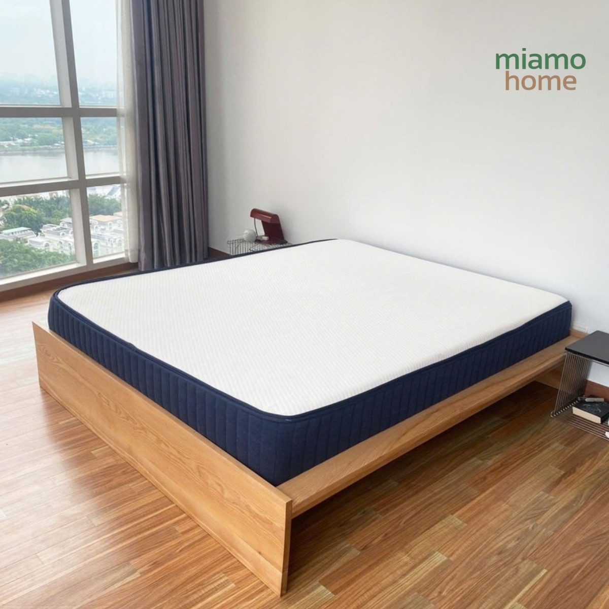 Giường Ngủ Gỗ Tần Bì Đơn Giản