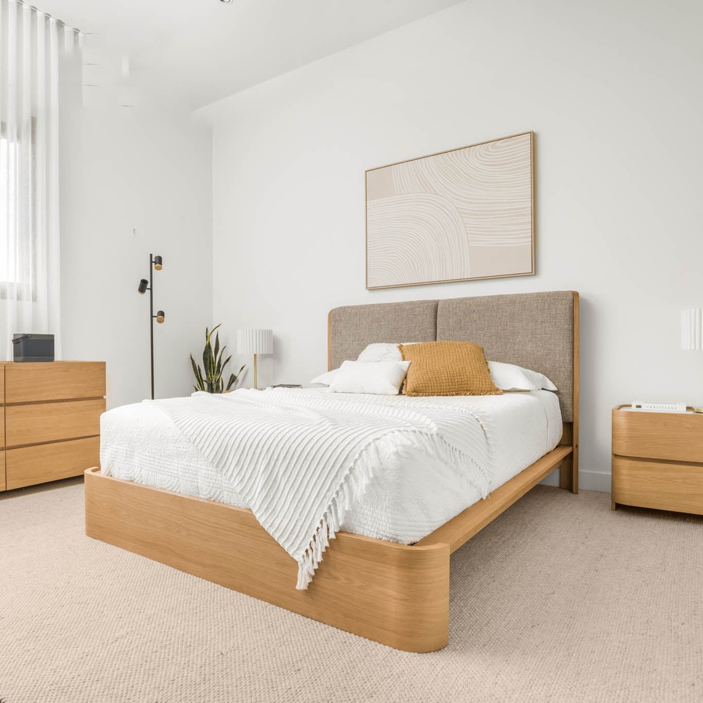 giường Ngủ gỗ sồi Floral_3