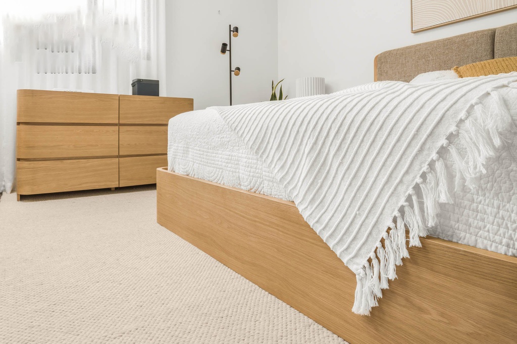 giường Ngủ gỗ sồi Floral_4