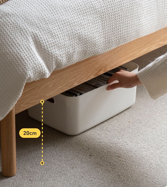 giường Ngủ gỗ sồi Scandinavia _3