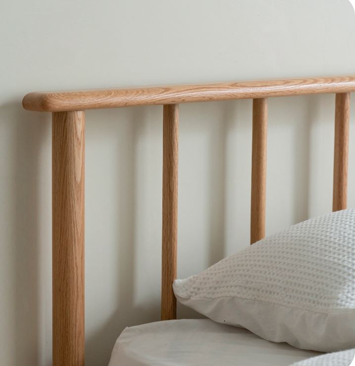 giường Ngủ gỗ sồi Scandinavia _4