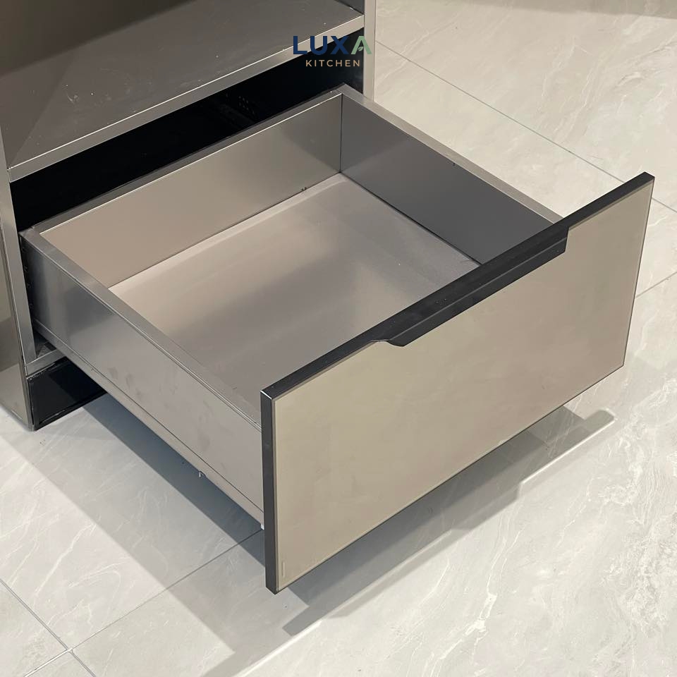 Tủ Bếp Inox Cánh Kính Màu Xám - MTBK003_7