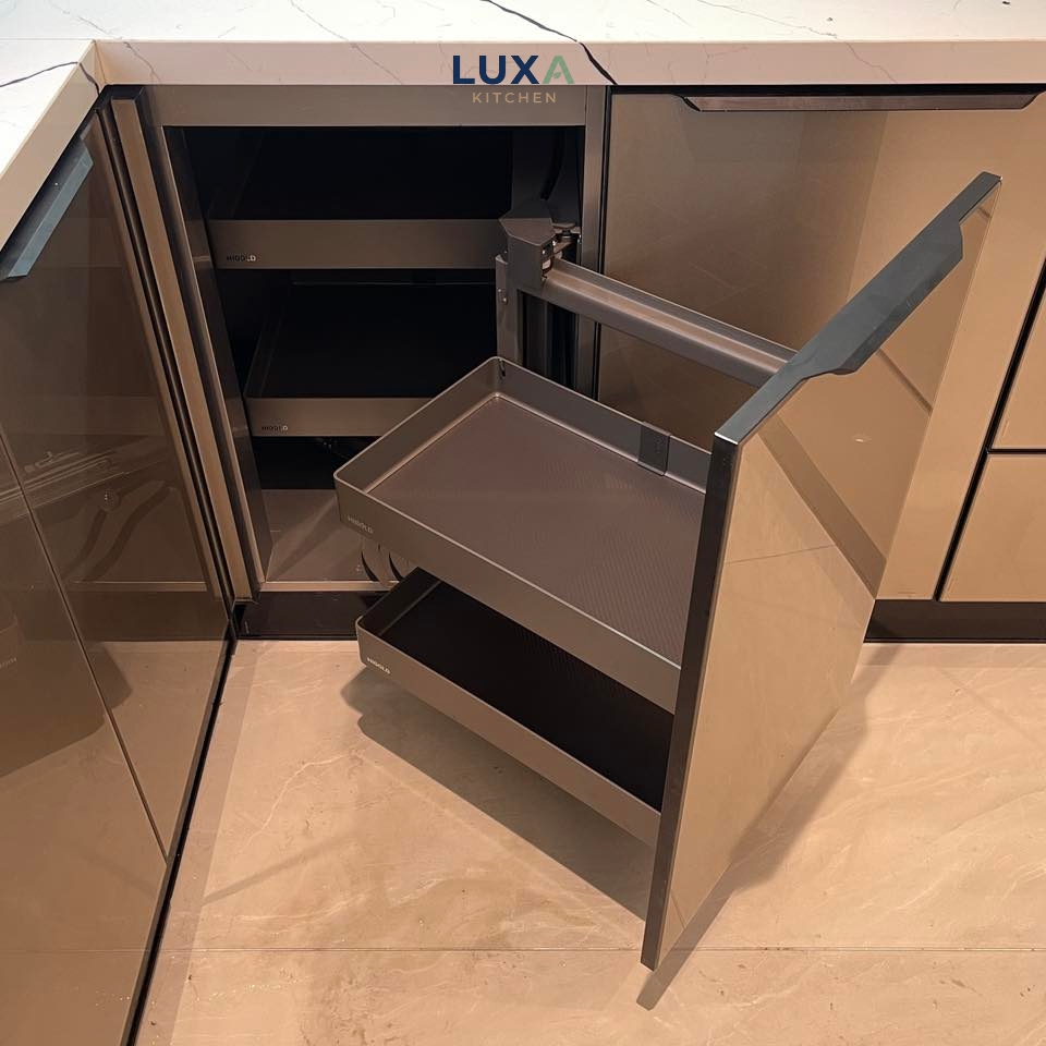 Tủ Bếp Inox Cánh Kính Màu Xám - MTBK003_9