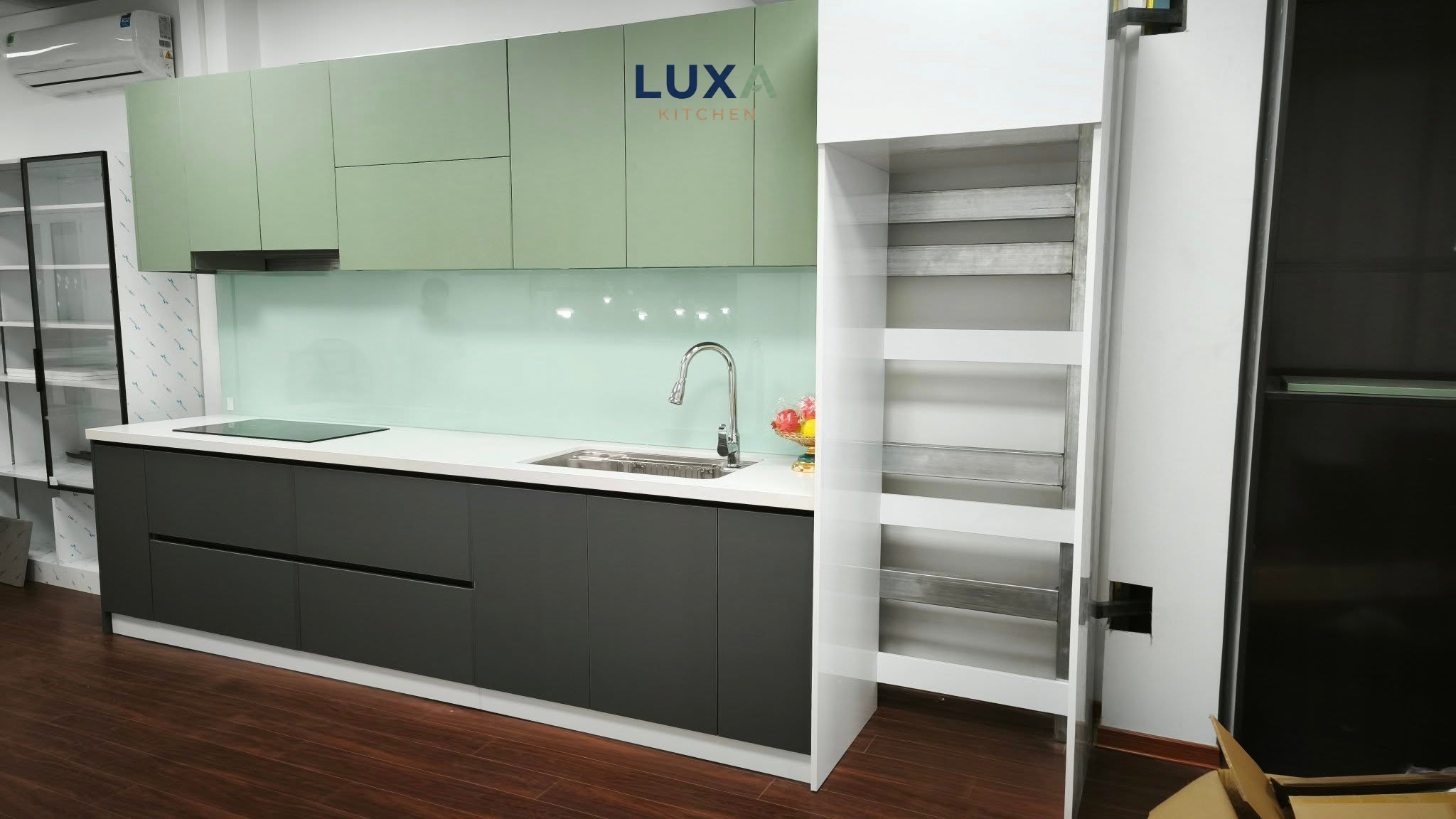 Tủ Bếp Nhôm Tổ Ong - MTBN - 011