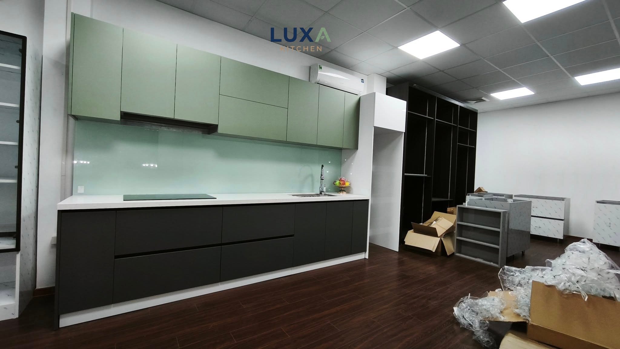 Tủ Bếp Nhôm Tổ Ong - MTBN - 011