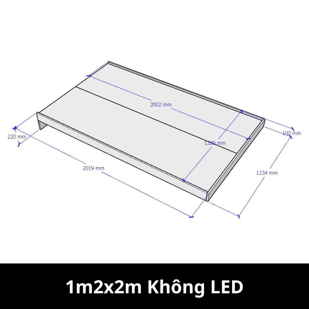Giường Bay Có Đèn Led Hiện Đại Trẻ Trung