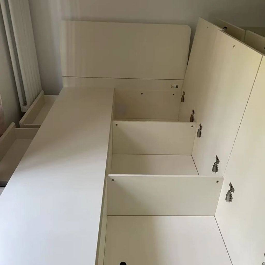 Giường Đơn Tích Hợp Ngăn Kéo Đơn Giản Tinh Gọn _5