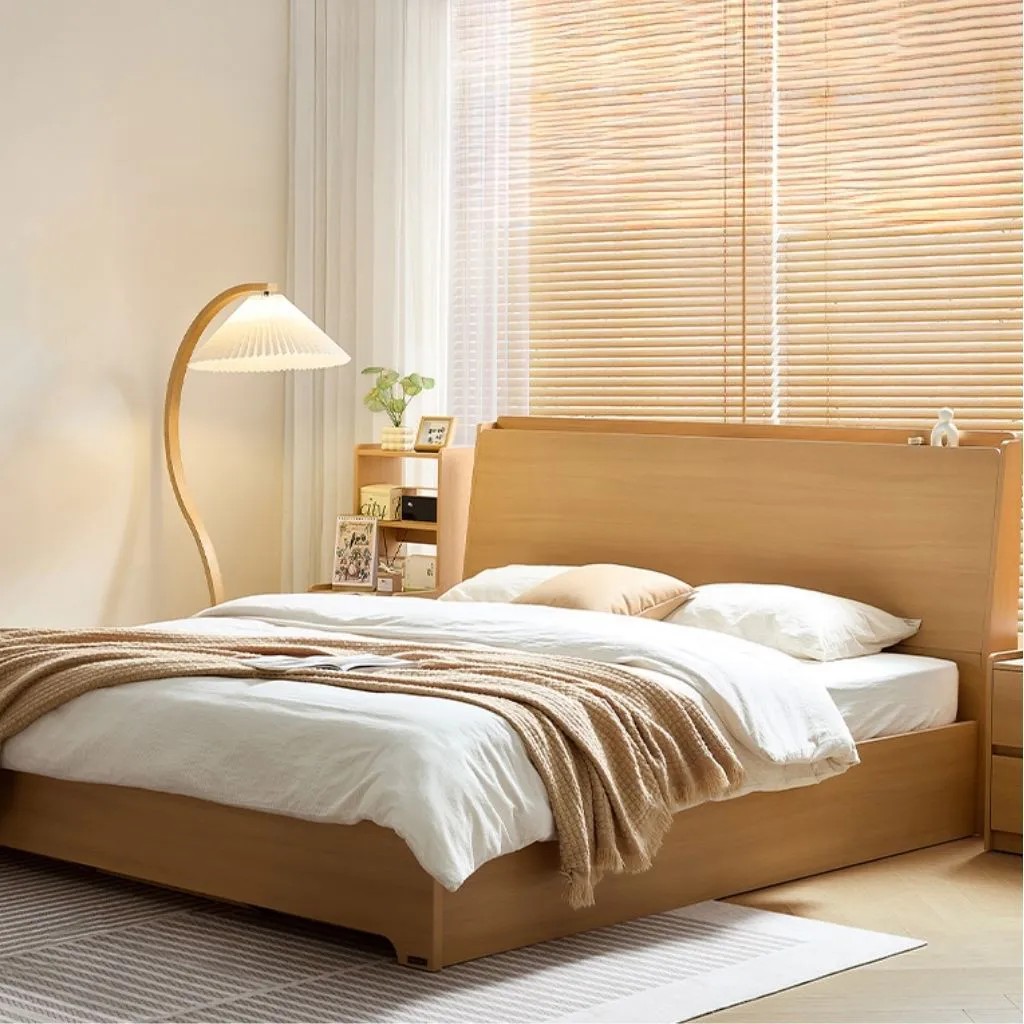 Giường Ngủ Thông Minh Nâng Hạ Với Không Gian Lưu Trữ Lớn _2