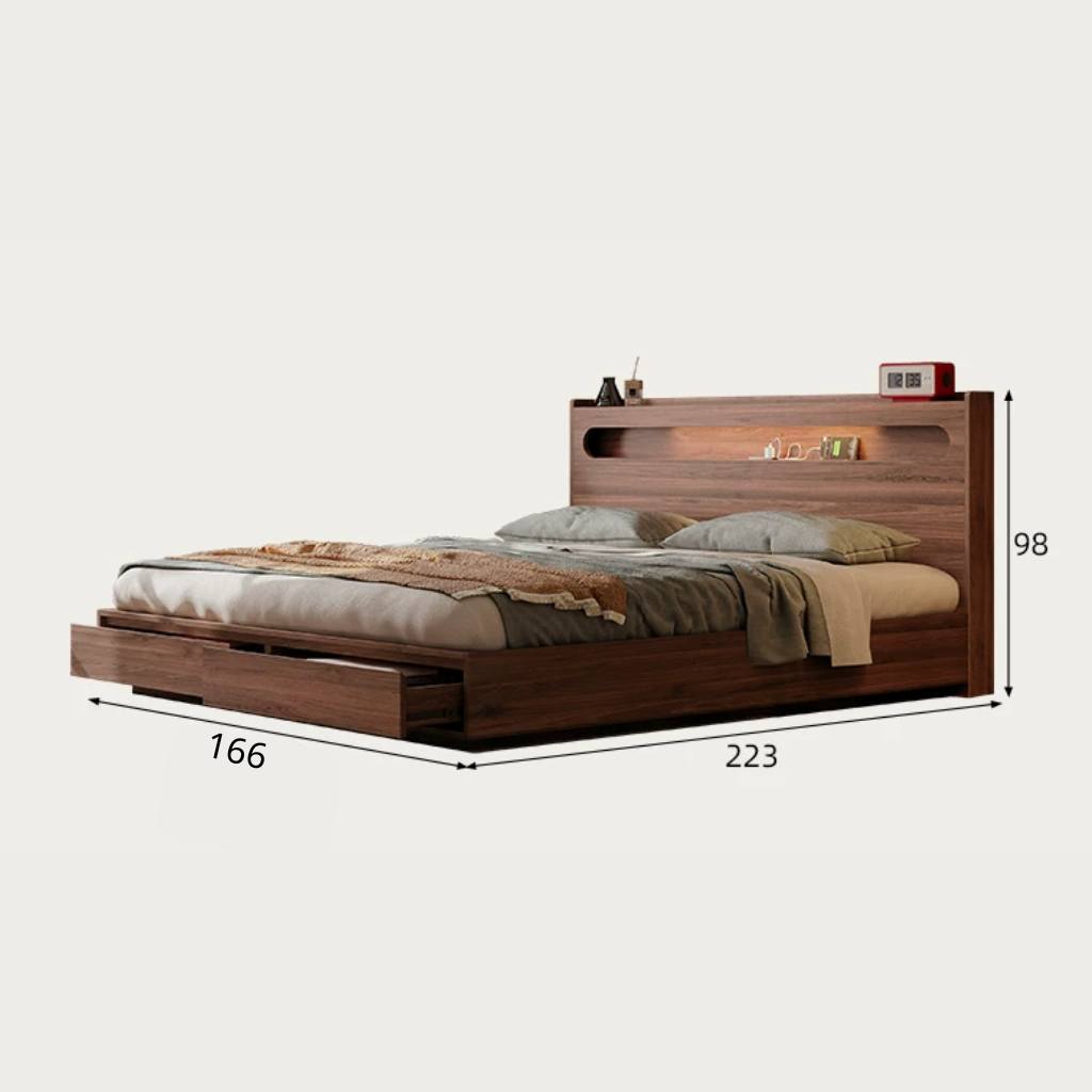 giường ngủ có ngăn kéo cuối giường _2