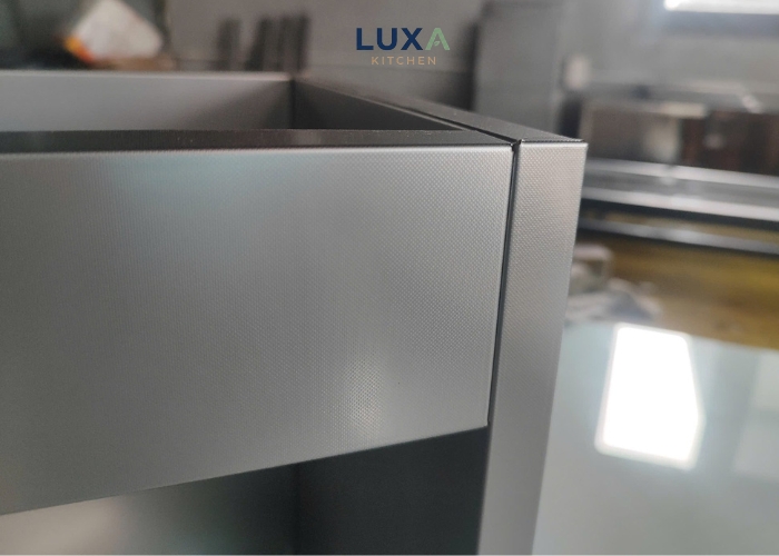 khung tủ bếp inox 304 luxa kitchen