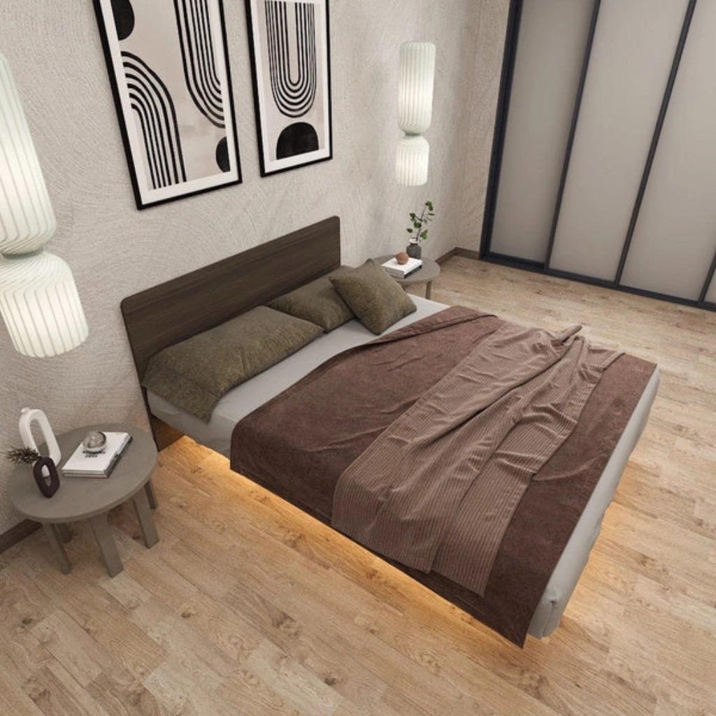 Giường Ngủ Giấu Chân Tinh Gọn_4