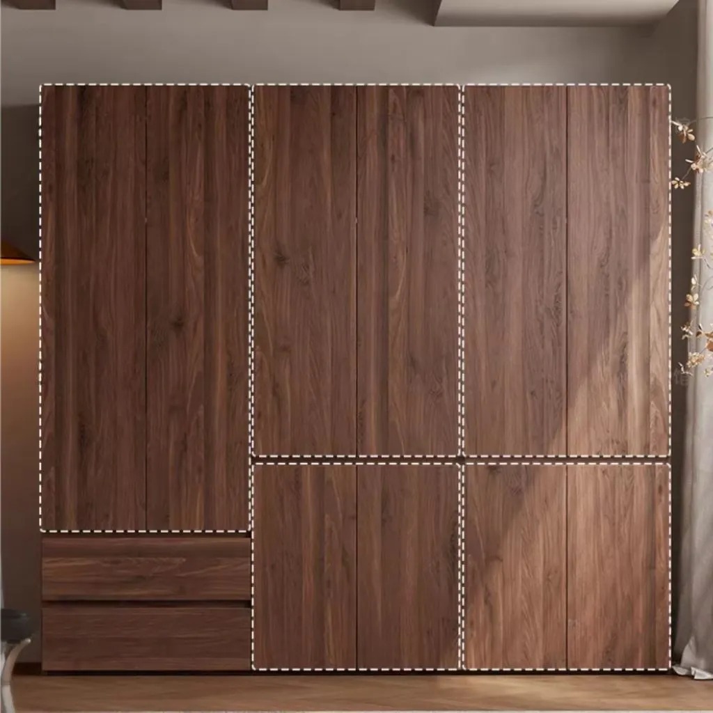 Tủ Quần Áo Gỗ MDF Có Ngăn Kéo_10