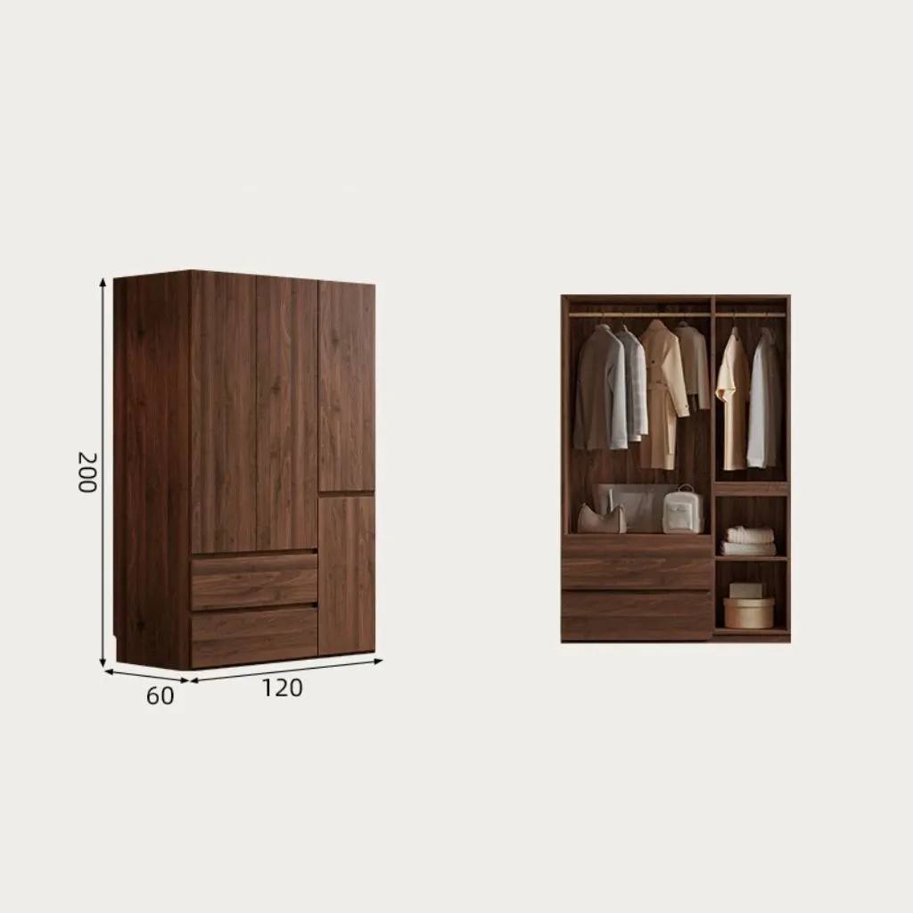 Tủ Quần Áo Gỗ MDF Có Ngăn Kéo_6